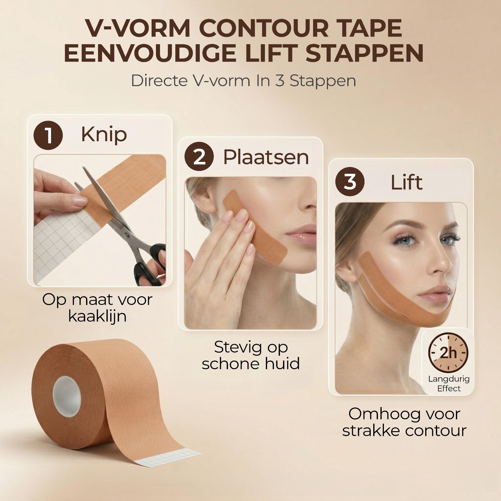 Pinky Posh® Face Taping