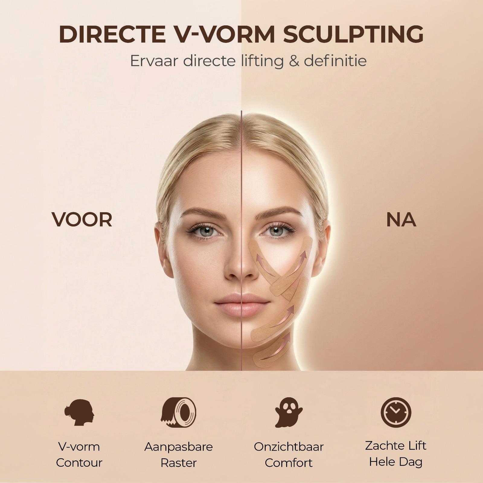Pinky Posh® Face Taping
