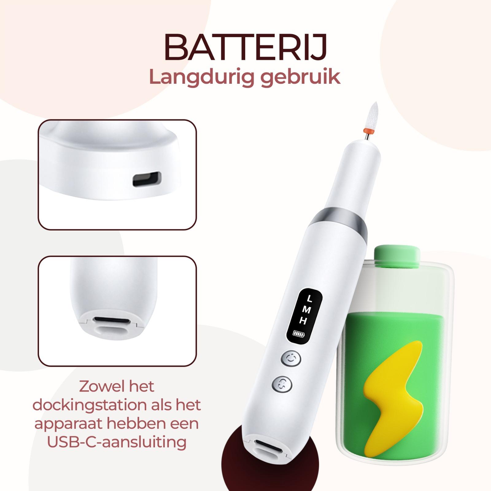 Pinky Posh® Elektrische Nagelvijl