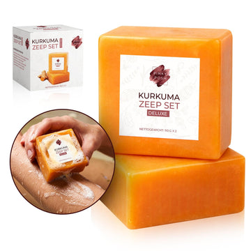 Pinky Posh® Kurkuma Zeep 2-Pack
